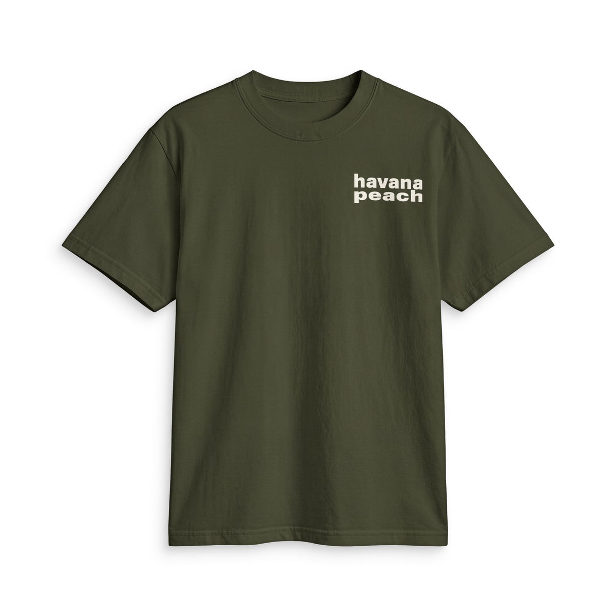 UNISEX Havana Peach Minimalist T-Shirt