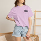 UNISEX Havana Peach Minimalist Graphic T-Shirt