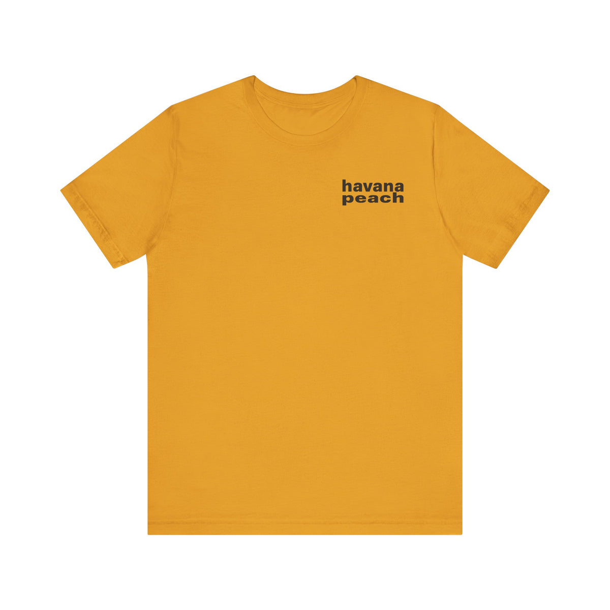 Havana Peach Minimalist Graphic T-Shirt
