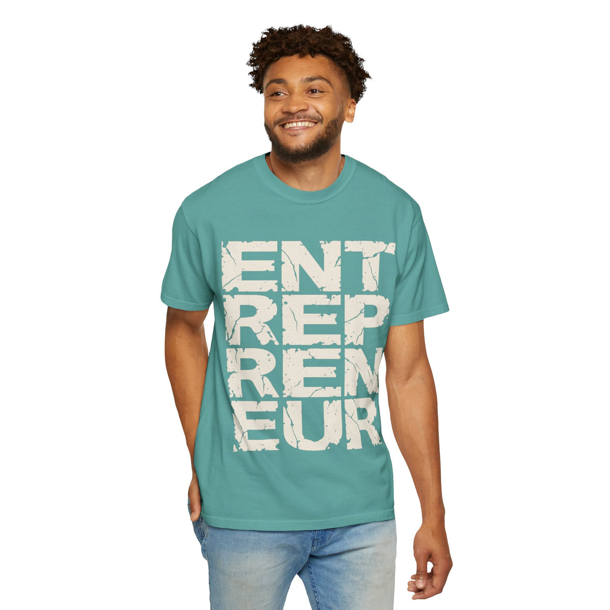 UNISEX Havana Peach Garment-Dyed T-Shirt