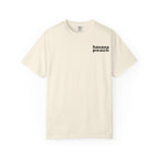UNISEX Havana Peach Minimalist Graphic T-Shirt