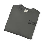 UNISEX Havana Peach Minimalist Graphic T-Shirt