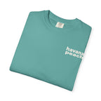 UNISEX Havana Peach Minimalist Graphic T-Shirt