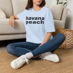 Havana Peach Graphic T-Shirt