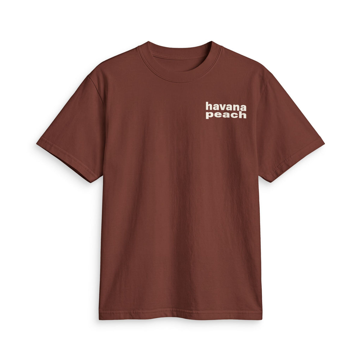 UNISEX Havana Peach Minimalist T-Shirt
