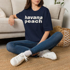 Havana Peach Graphic T-Shirt