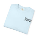 UNISEX Havana Peach Minimalist Graphic T-Shirt