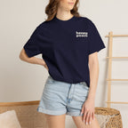 UNISEX Havana Peach Minimalist Graphic T-Shirt