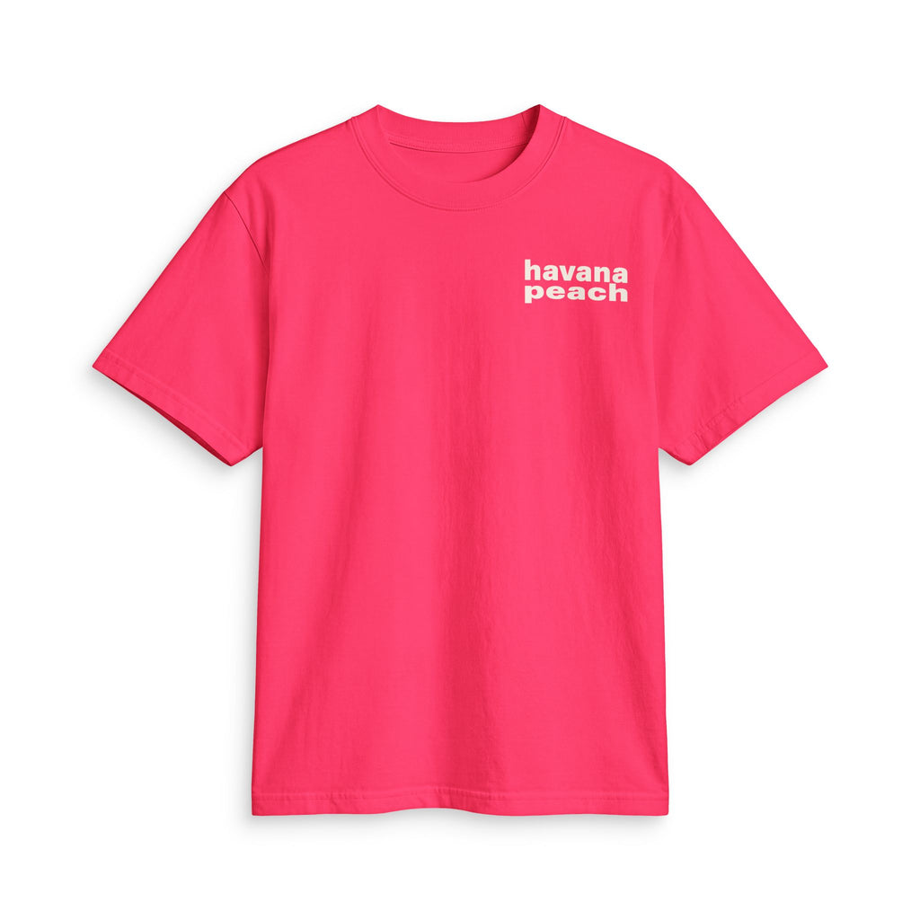 UNISEX Havana Peach Minimalist T-Shirt