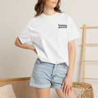 UNISEX Havana Peach Minimalist Graphic T-Shirt