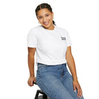 UNISEX Havana Peach Minimalist Graphic T-Shirt