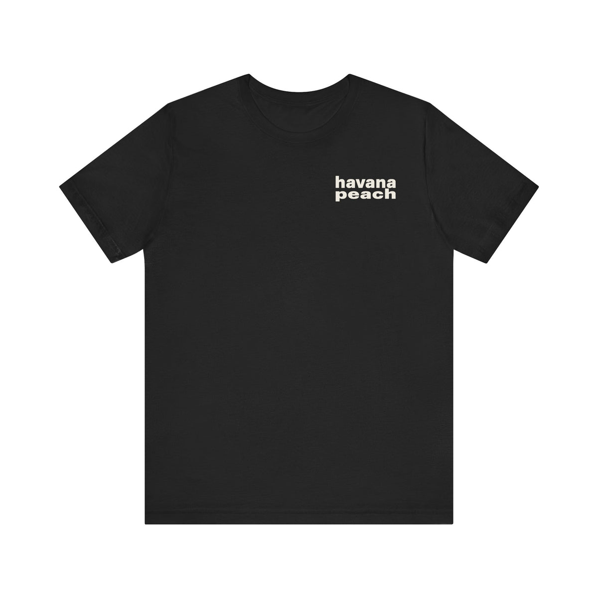 Havana Peach Minimalist Graphic T-Shirt