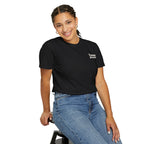 UNISEX Havana Peach Minimalist Graphic T-Shirt