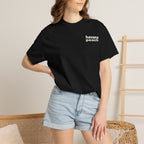 UNISEX Havana Peach Minimalist Graphic T-Shirt