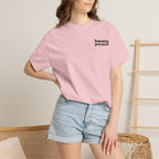UNISEX Havana Peach Minimalist Graphic T-Shirt