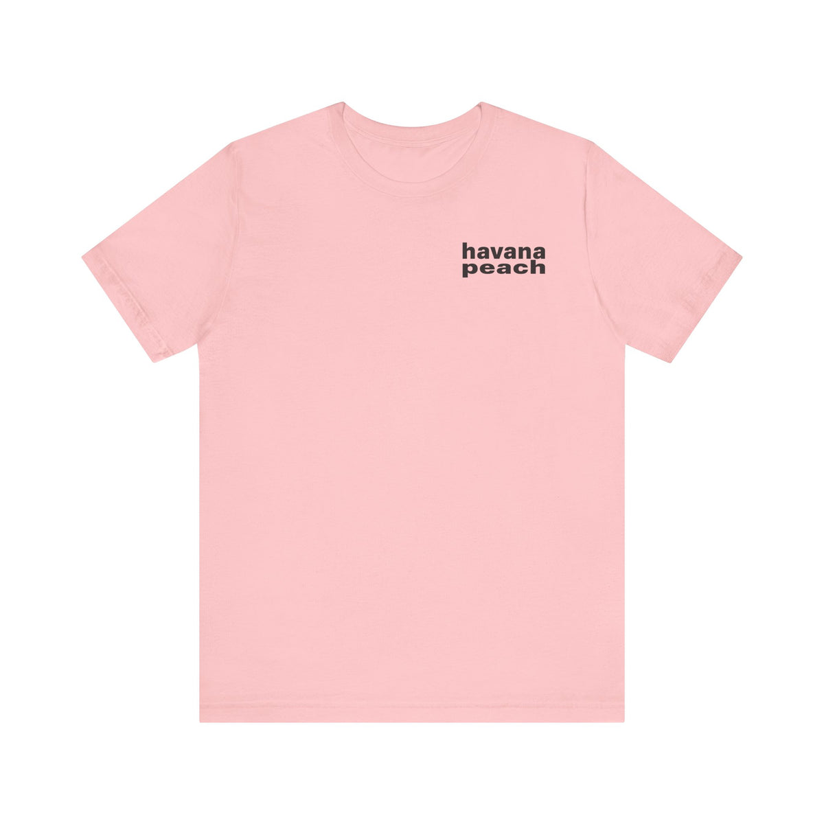 Havana Peach Minimalist Graphic T-Shirt
