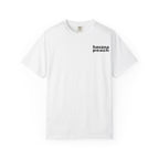 UNISEX Havana Peach Minimalist Graphic T-Shirt