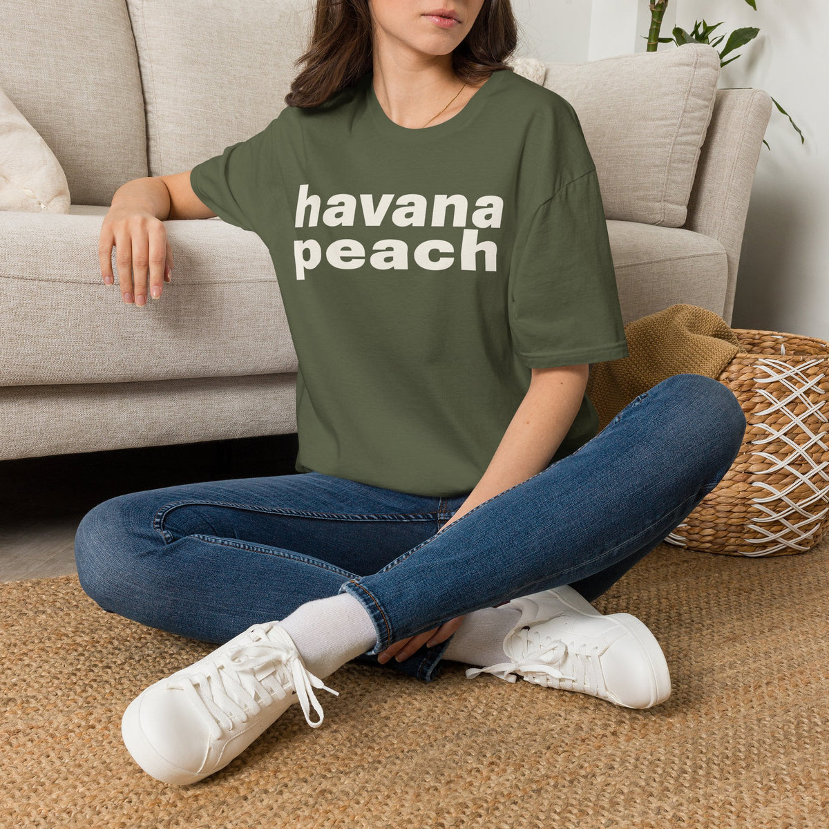 Havana Peach Graphic T-Shirt