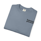 UNISEX Havana Peach Minimalist Graphic T-Shirt