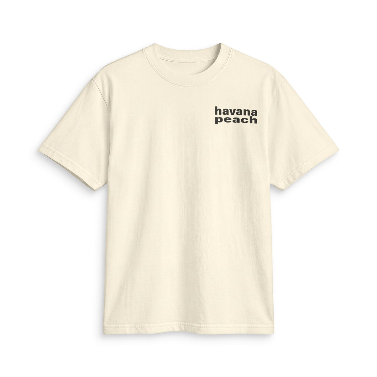 UNISEX Havana Peach Minimalist T-Shirt