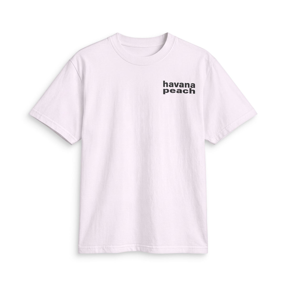 UNISEX Havana Peach Minimalist T-Shirt