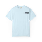 UNISEX Havana Peach Minimalist Graphic T-Shirt