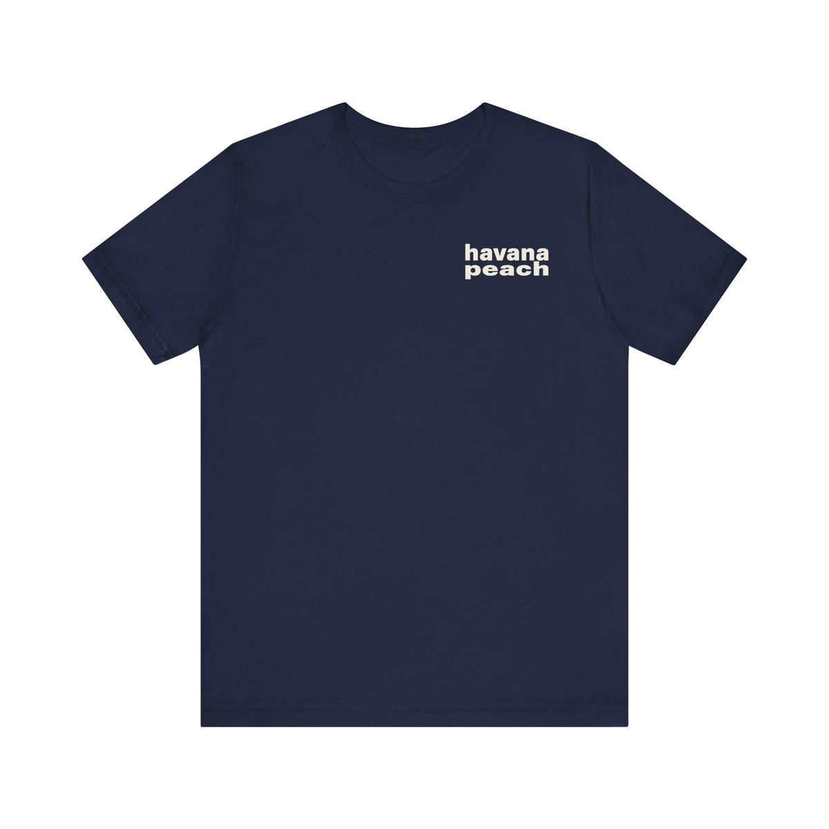 Havana Peach Minimalist Graphic T-Shirt