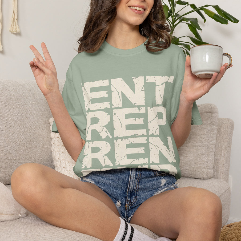 UNISEX Havana Peach Garment-Dyed T-Shirt