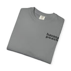 UNISEX Havana Peach Minimalist Graphic T-Shirt