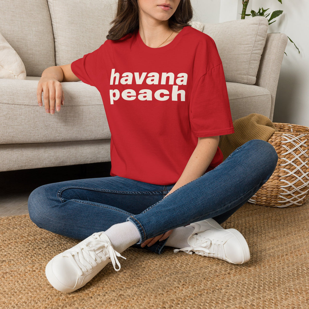 Havana Peach Graphic T-Shirt